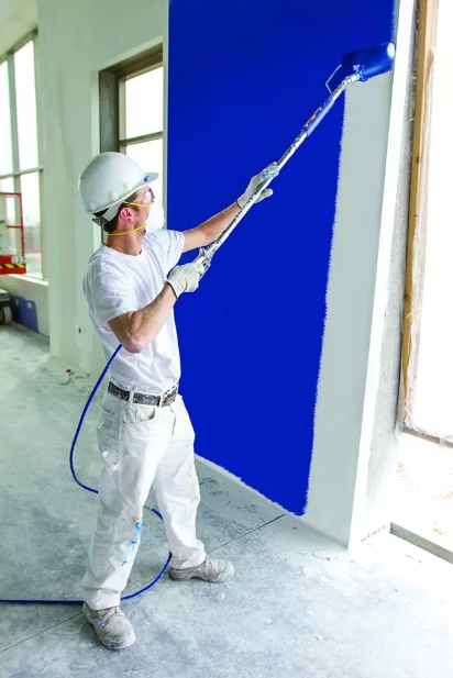 家装墙面粉刷及无气喷涂程序